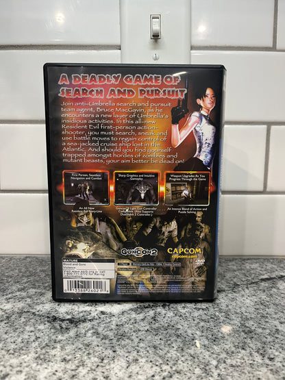 Resident Evil Dead Aim Cover Art + Manual + PS2 Style Case