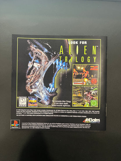 D Jewel Case PS1 Manual