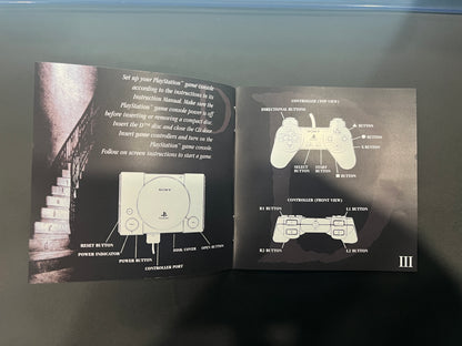 D Jewel Case PS1 Manual