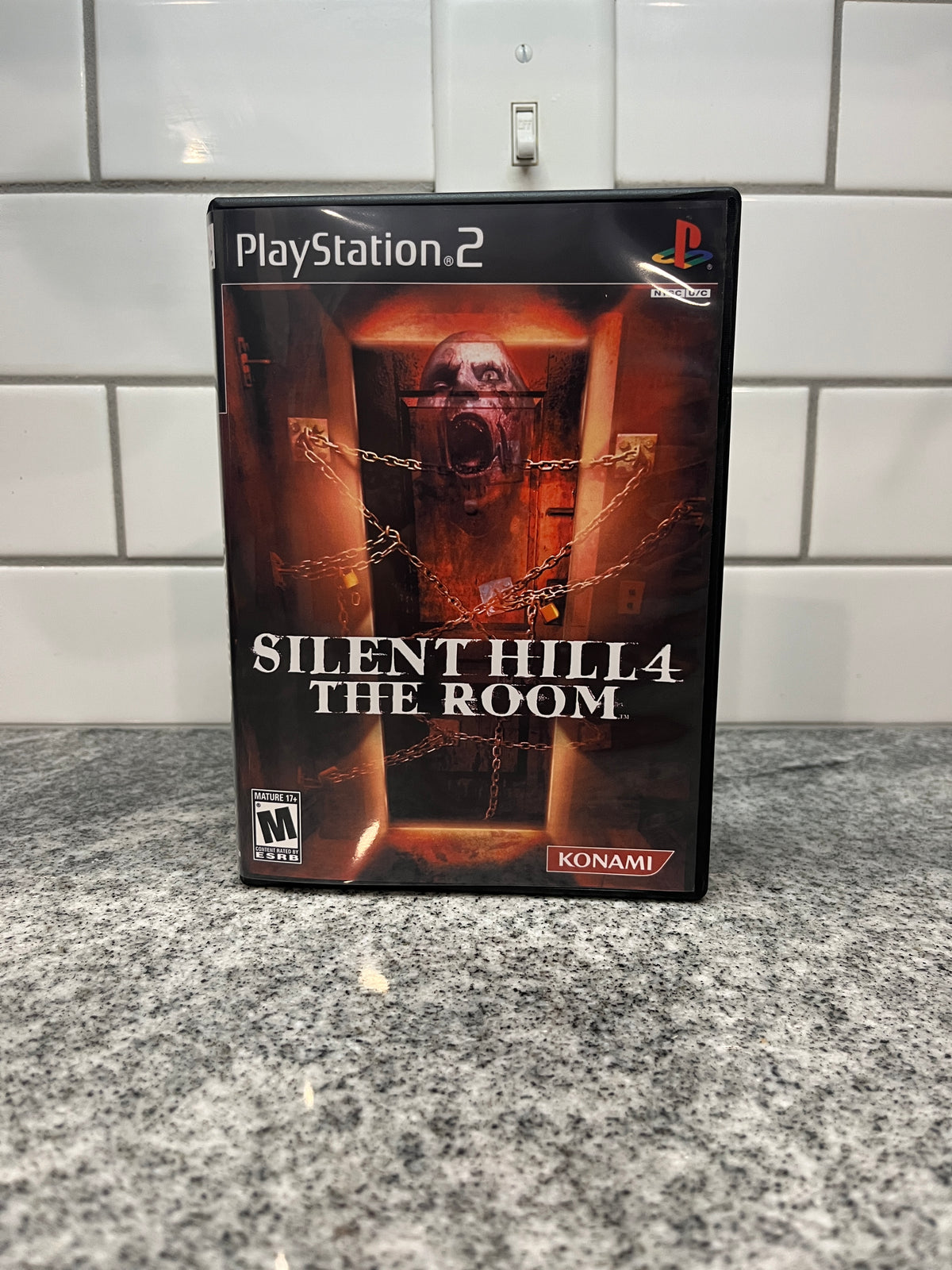 Silent Hill 4 The Room PS2 Cover art - NO CASE