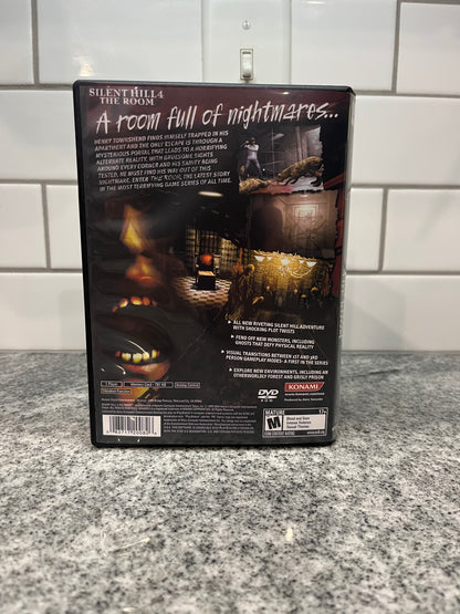 Silent Hill 4 The Room PS2 Cover art - NO CASE