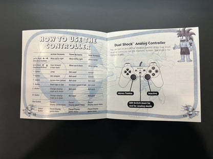Tomba PS1 Manual
