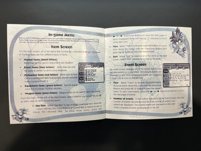 Tomba PS1 Manual
