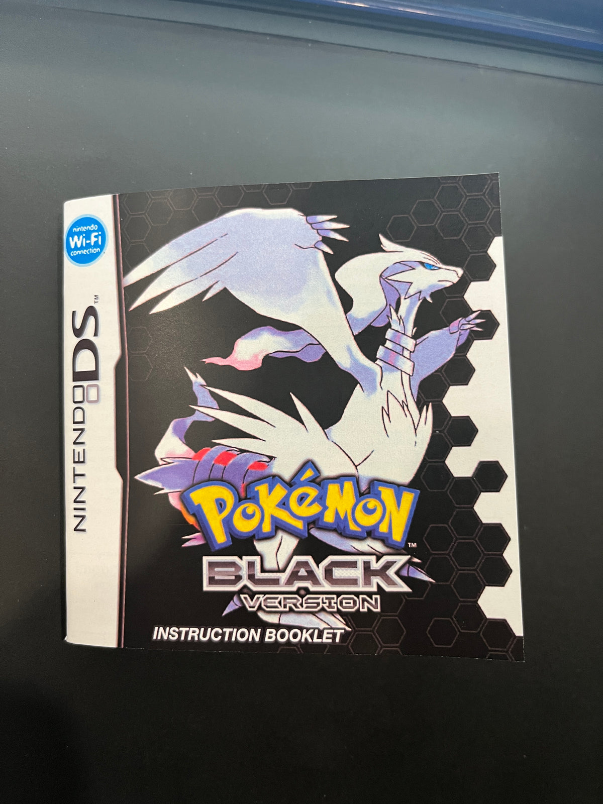 Pokémon Black Nintendo DS manual