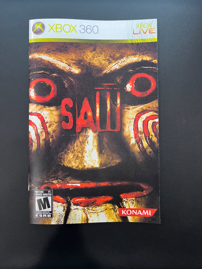Saw 1 Xbox 360 Manual