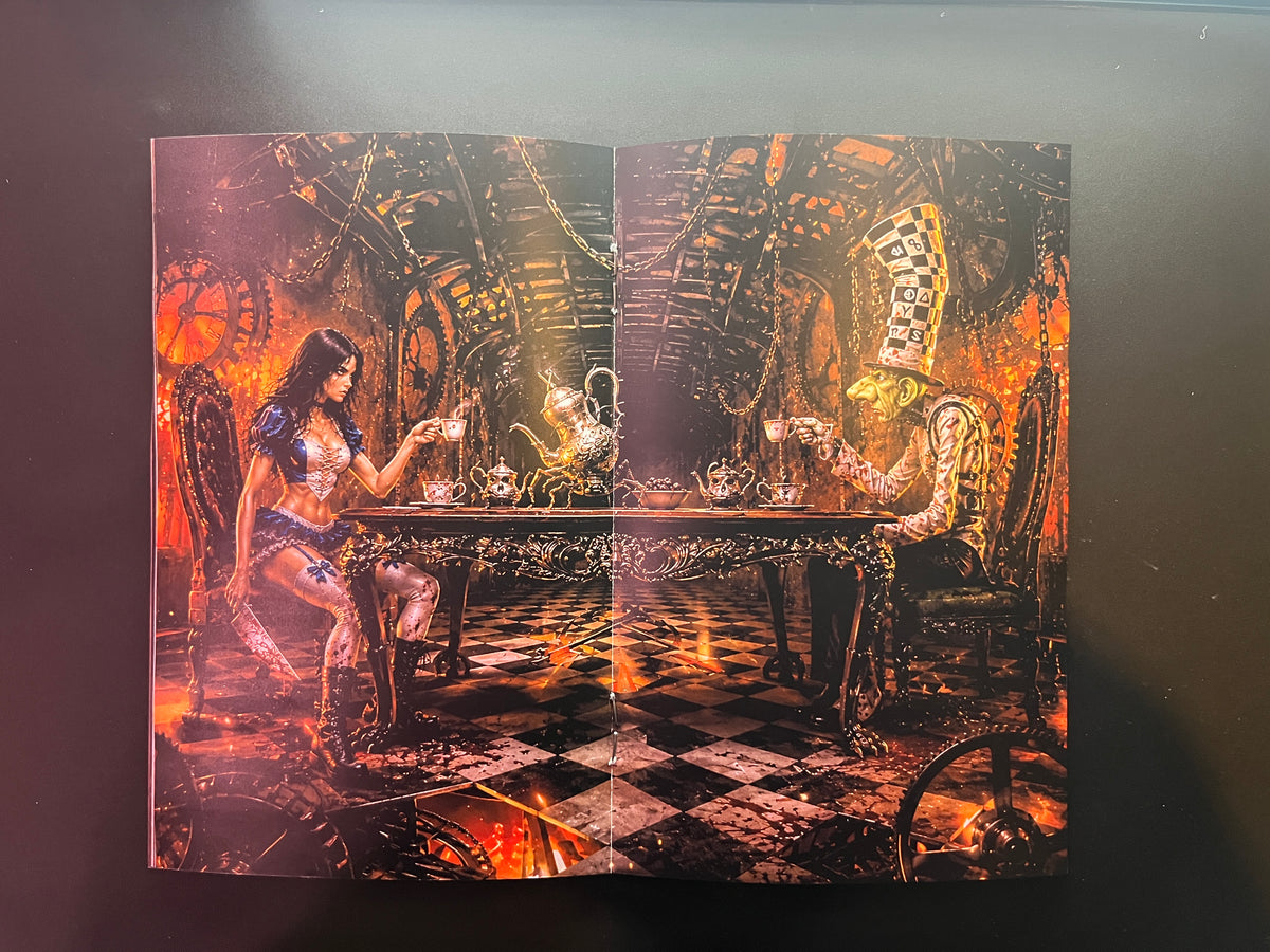 Alice Madness Returns Bikini Xbox 360 Custom Manual