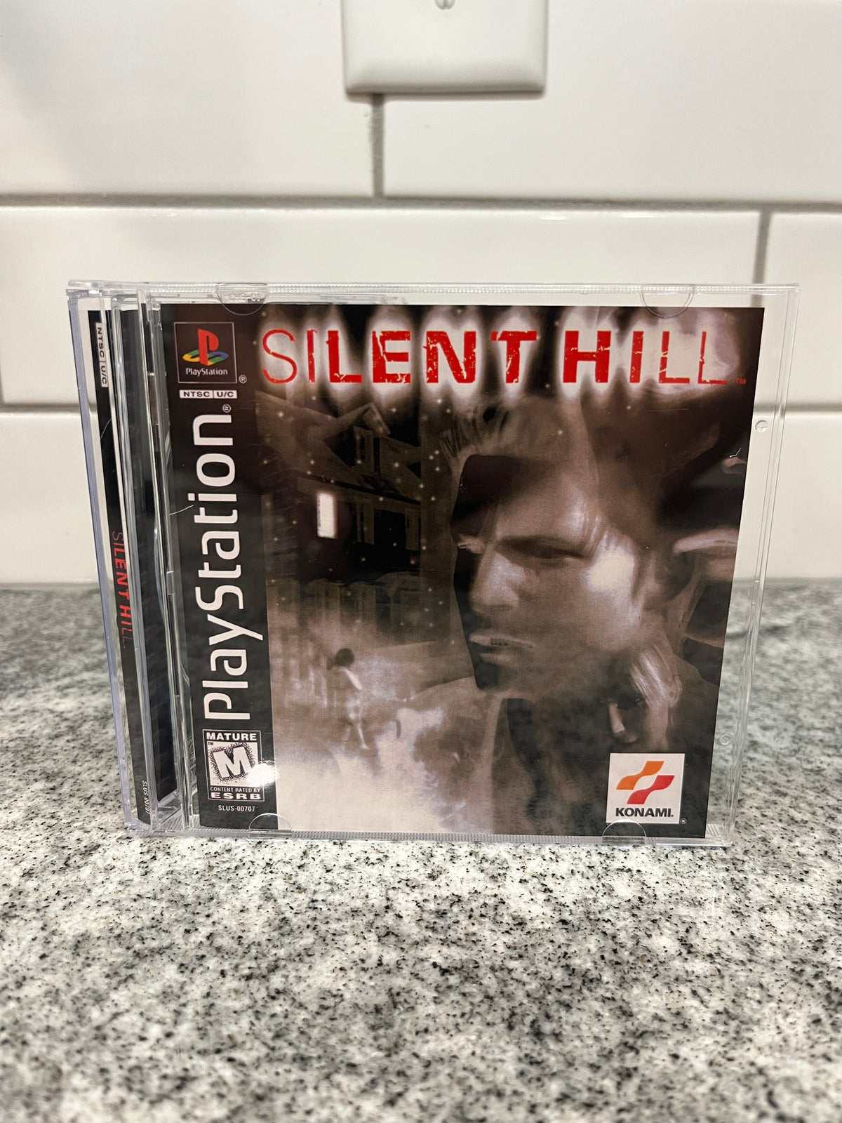 Silent Hill PS1 Replacement Manual + Back Cover Insert + Case
