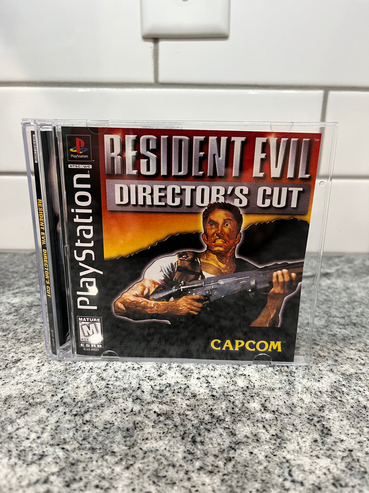 Resident Evil Director's Cut PS1 Replacement Manual + Back Cover Insert + Case