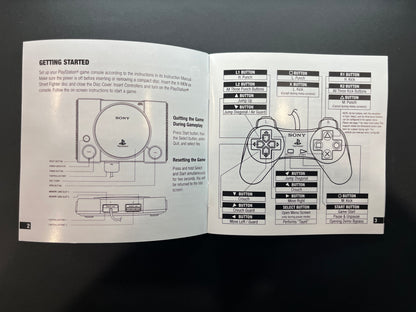 X-men vs Street Fighter PS1 Manual