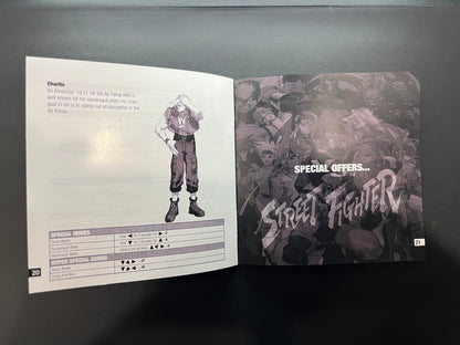 X-men vs Street Fighter PS1 Manual