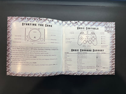 Road Rash Jailbreak PS1 Manual