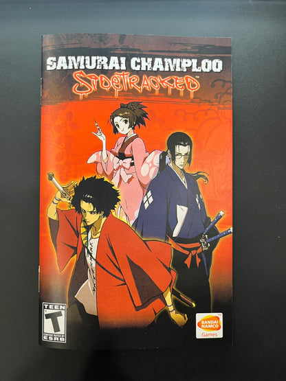 Samurai Champloo PS2 Manual