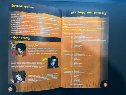 Samurai Champloo PS2 Manual