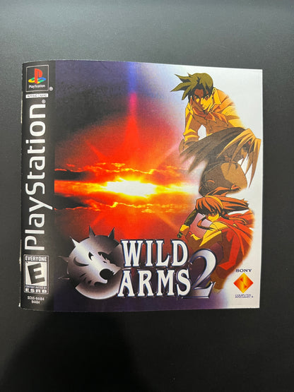 Wild Arms 2 PS1 Manual