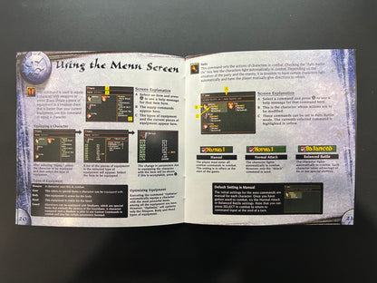 Wild Arms 2 PS1 Manual