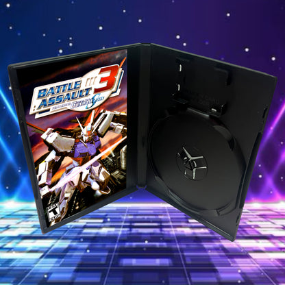 Battle Assualt 3 Featuring Gundam Seed Cover Art + Manual + PS2 Style Case