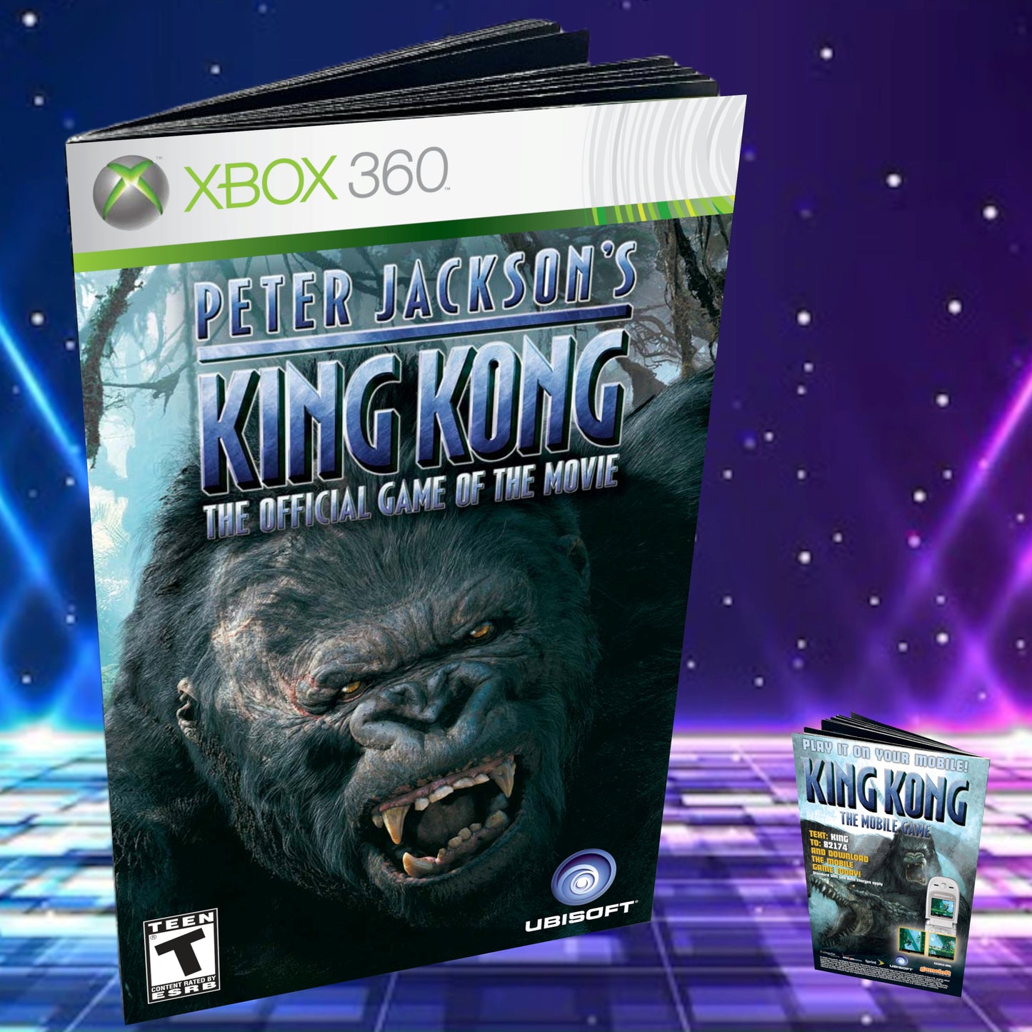 King Kong Xbox 360 Custom Manual