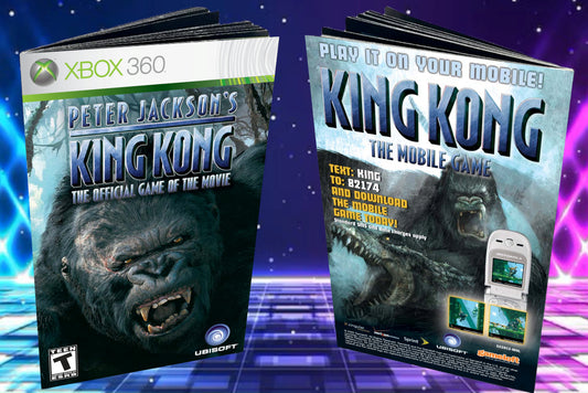 King Kong Xbox 360 Custom Manual
