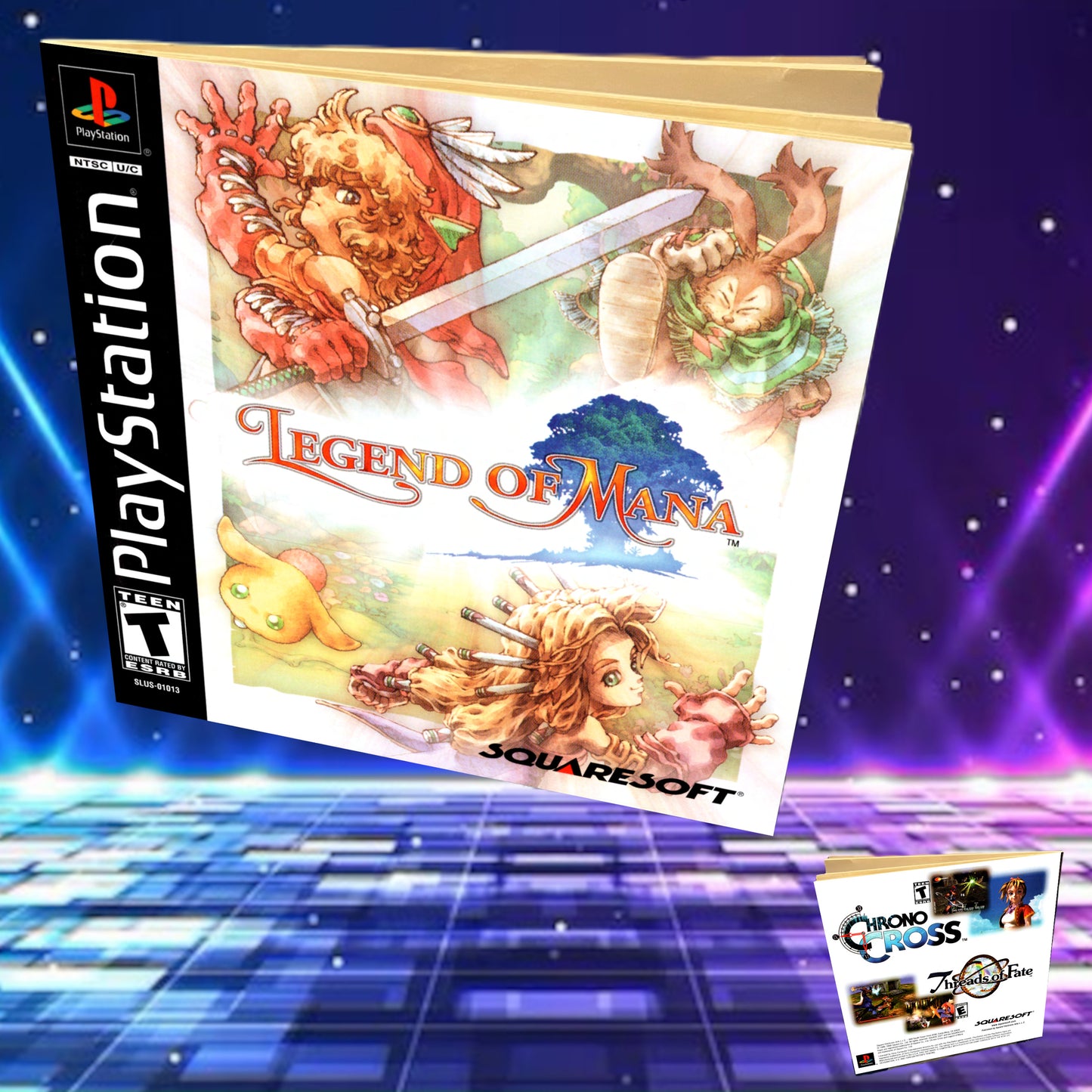 Legend of Mana PS1 Custom Manual