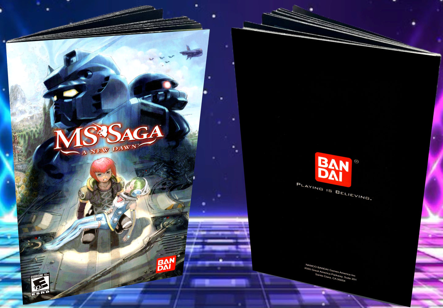 MS Saga A New Dawn PS2 Custom Manual