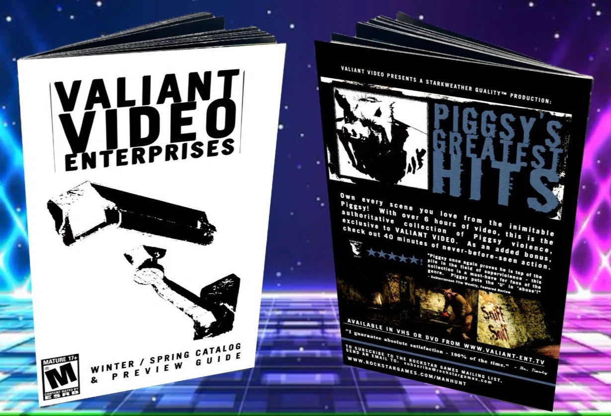 Manhunt PS2 Custom Manual