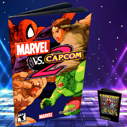 Marvel vs Capcom 2 PS2 Custom Manual