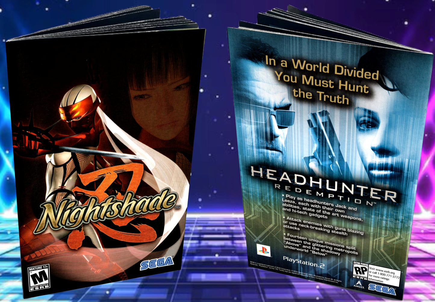 Nightshade PS2 Custom Manual