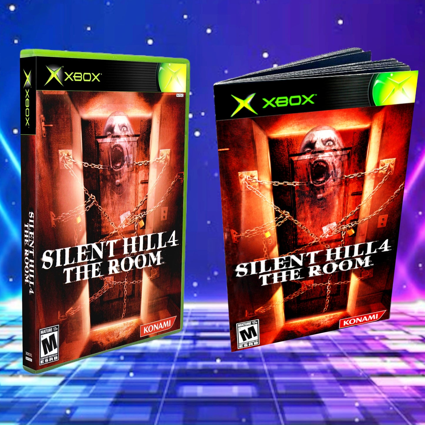 Silent Hill 4 The Room Cover Art + Manual for Xbox