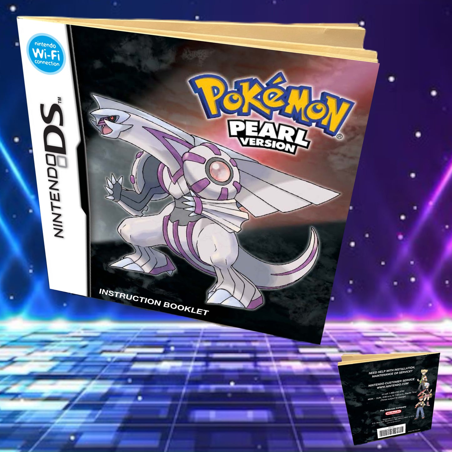 Pokemon Pearl Nintendo DS replacement manual