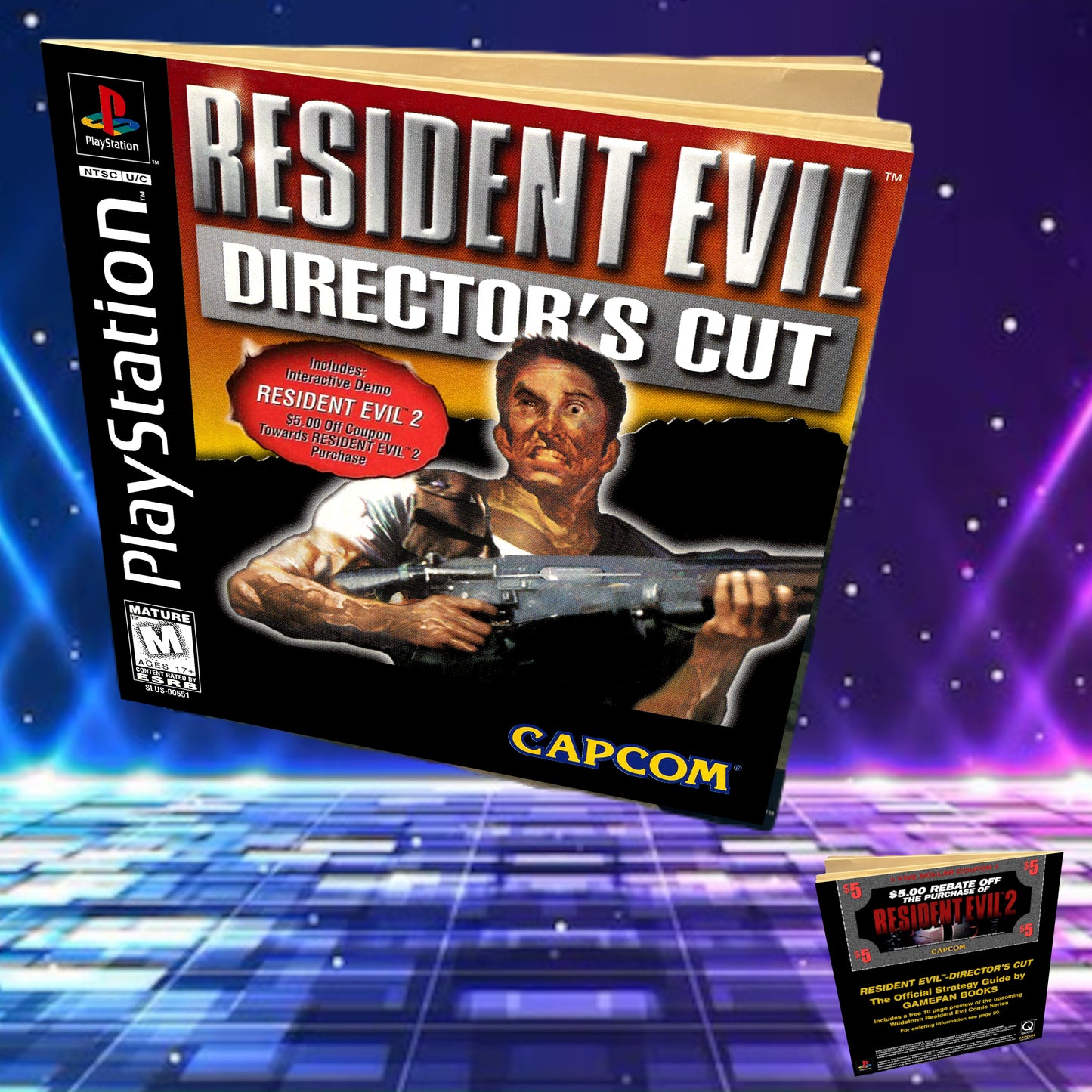 Resident Evil Director's Cut (Includes RE2 Demo Callout)