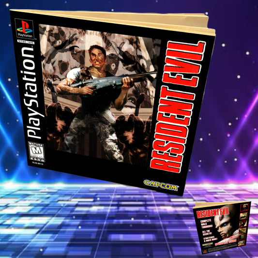Resident Evil Jewel Case Version PS1 Custom Manual