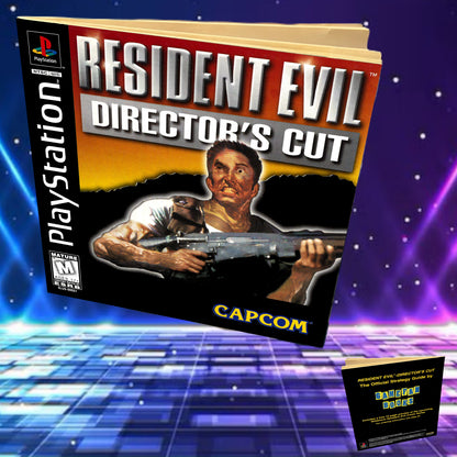Resident Evil Director's Cut PS1 Custom Manual