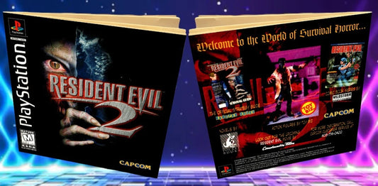 Resident Evil 2 PS1 Custom Manual
