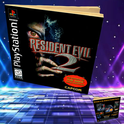 Resident Evil 2 Dual Shock Version PS1 Custom Manual