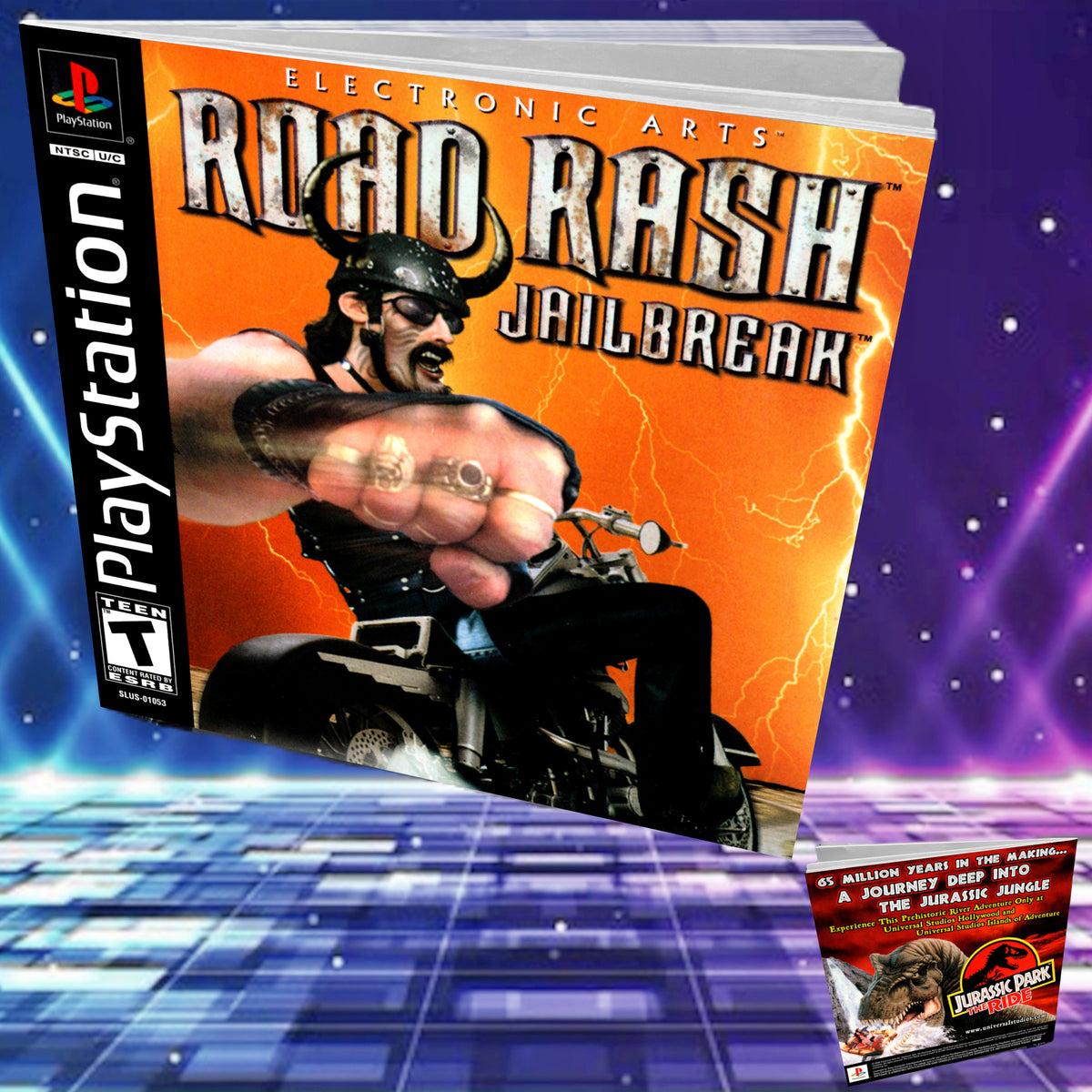 Road Rash Jailbreak PS1 Manual