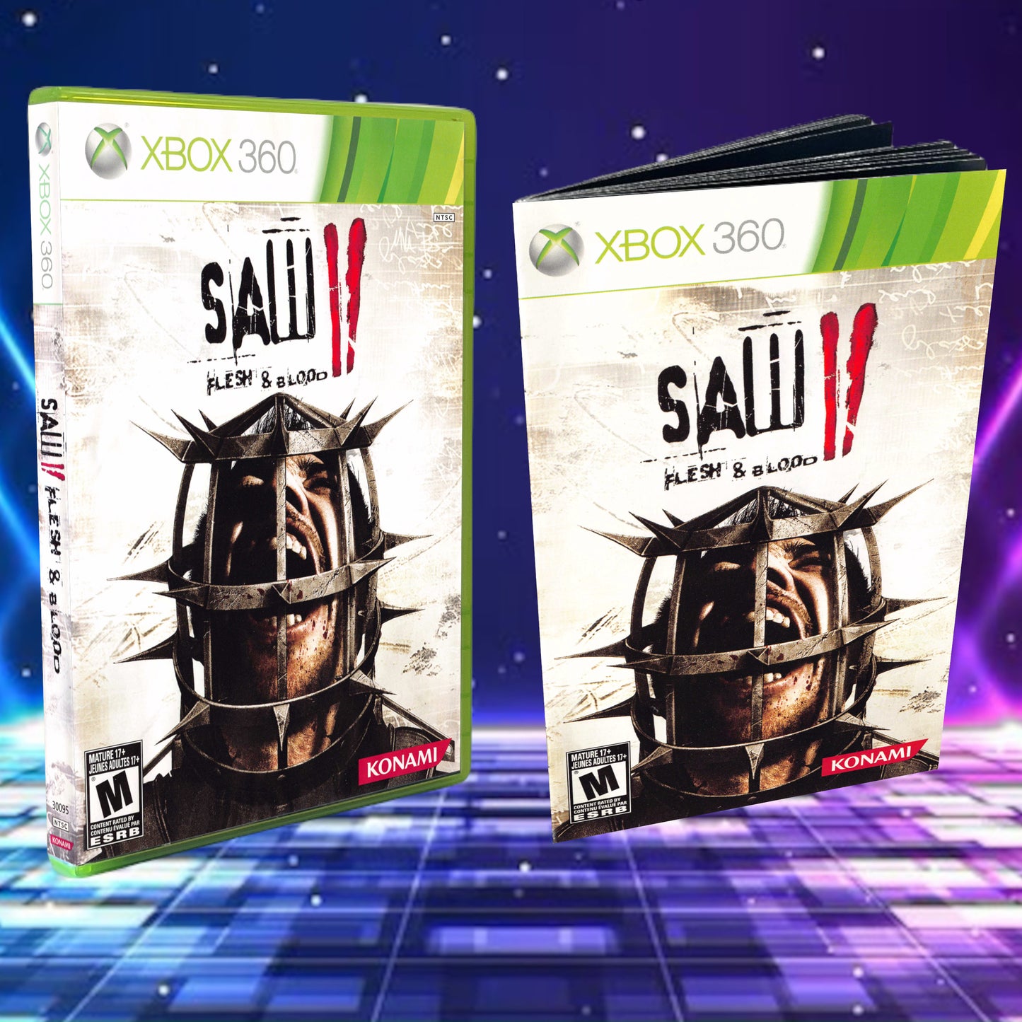 SAW 2 Cover Art + Manual for Xbox 360