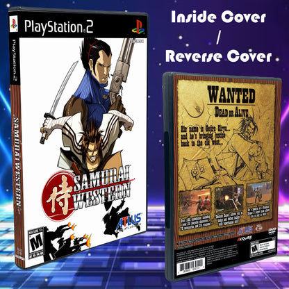 Samurai Western PS2 Cover Art - NO CASE