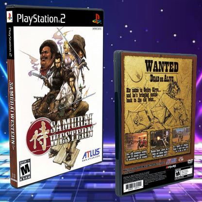 Samurai Western PS2 Cover Art - NO CASE