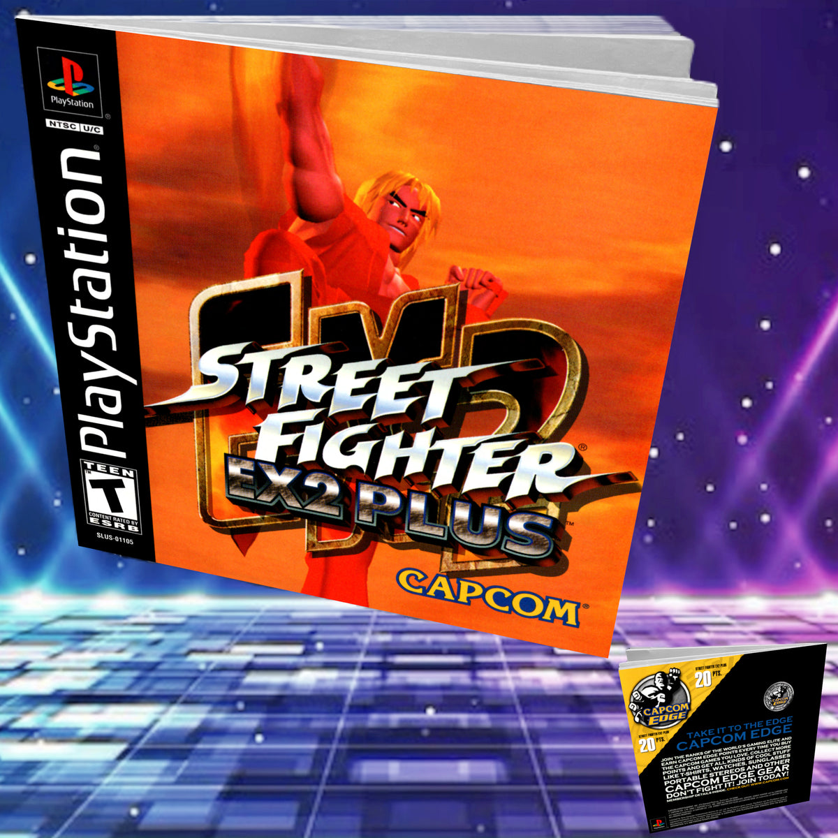 Street Fighter EX 2 Plus PS1 Manual