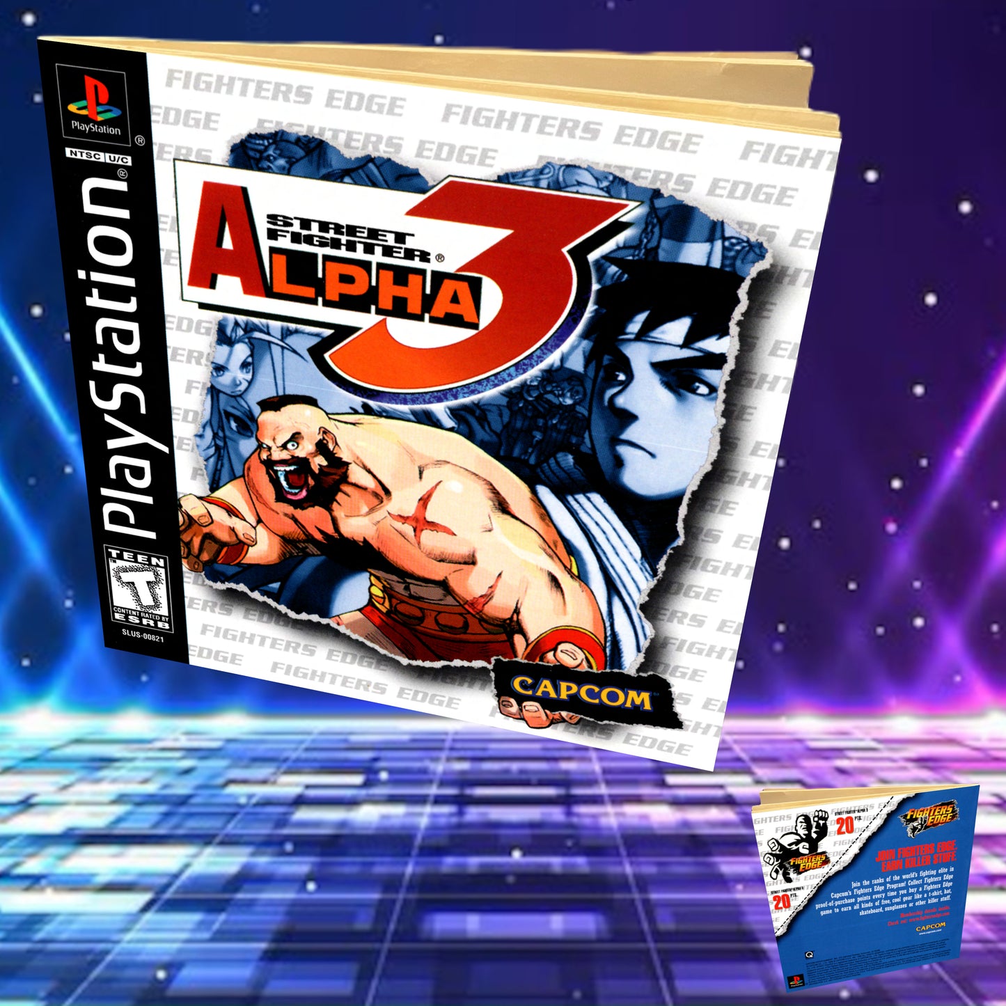 Street Fighter Alpha 3 PS1 Manual
