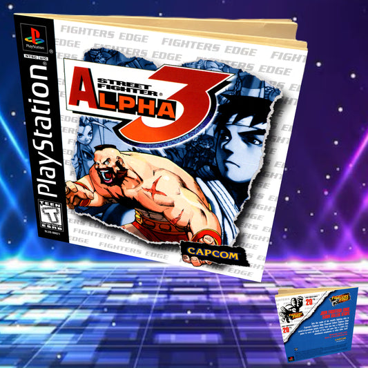 Street Fighter Alpha 3 PS1 Manual