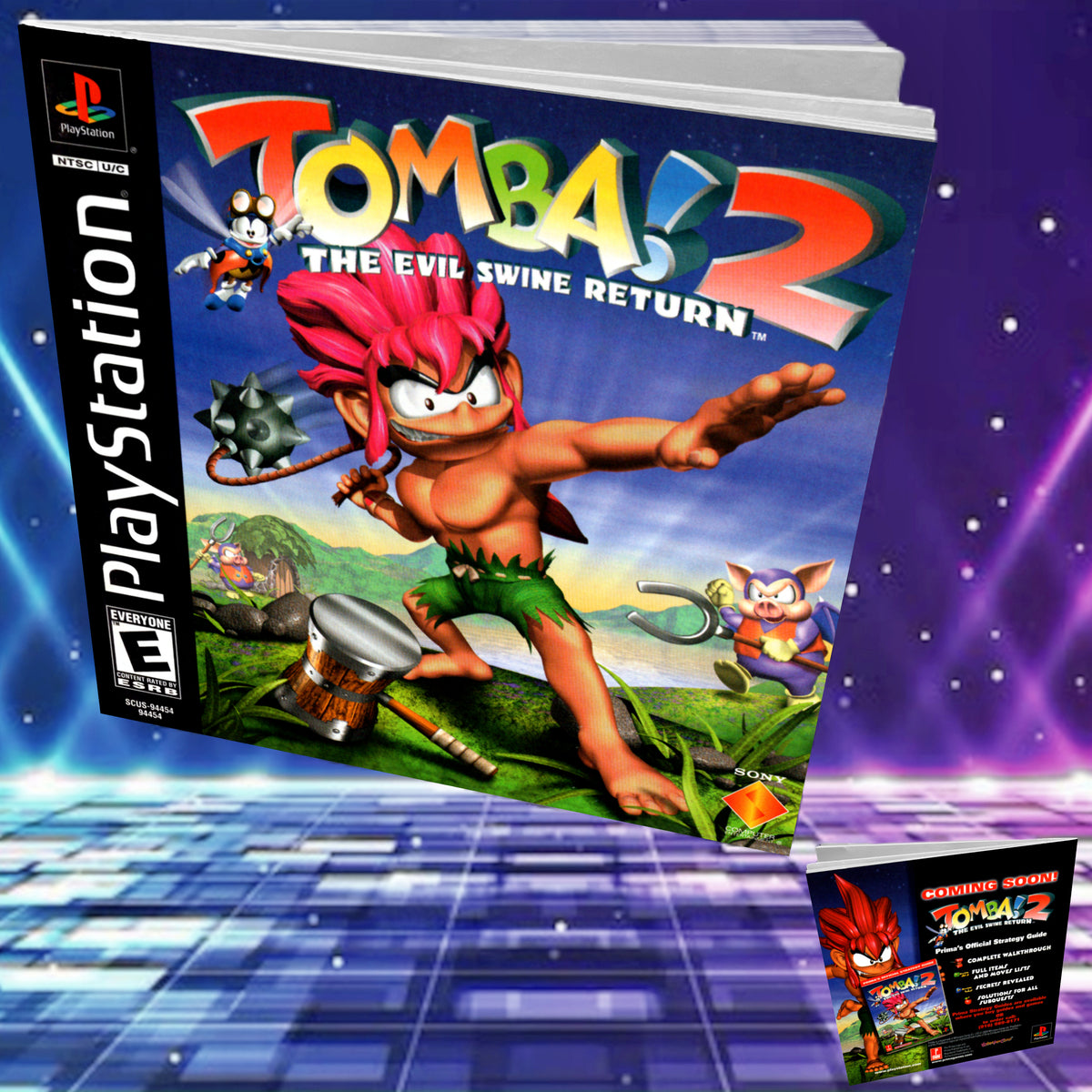 Tomba 2 The Evil Swine Return PS1 Manual