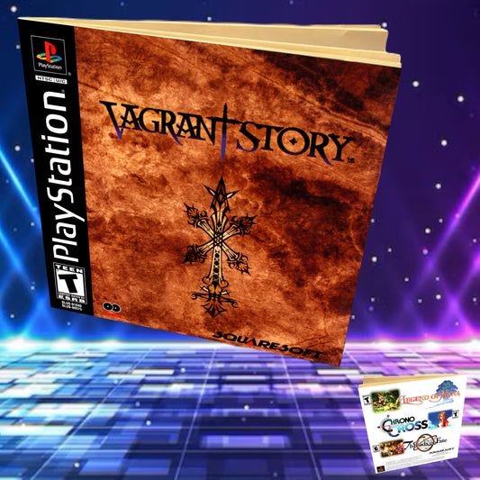 Vagrant Story PS1 Custom Manual