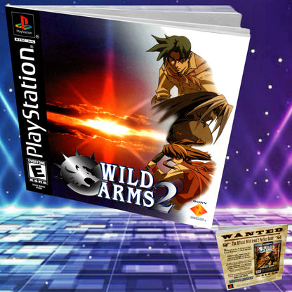 Wild Arms 2 PS1 Manual