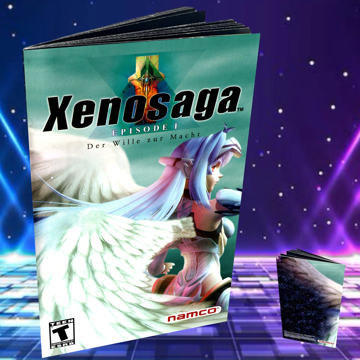Xenosaga episode 1 PS2 Custom Manual