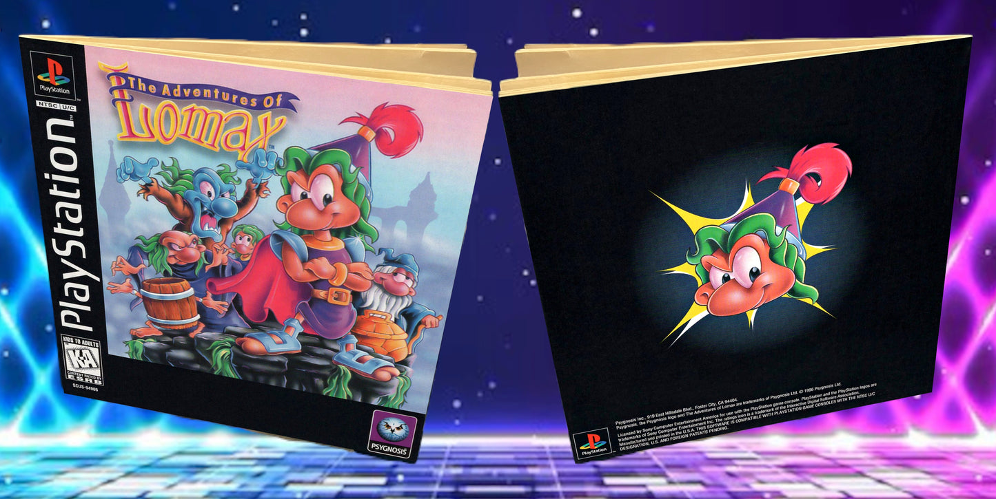 The Adventures of Lomax PS1 Custom Manual