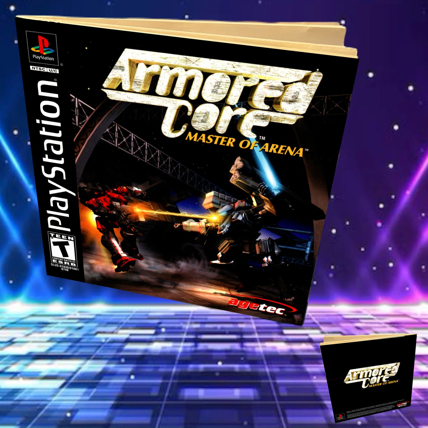 Armored Core Master of Arena PS1 Custom Manual
