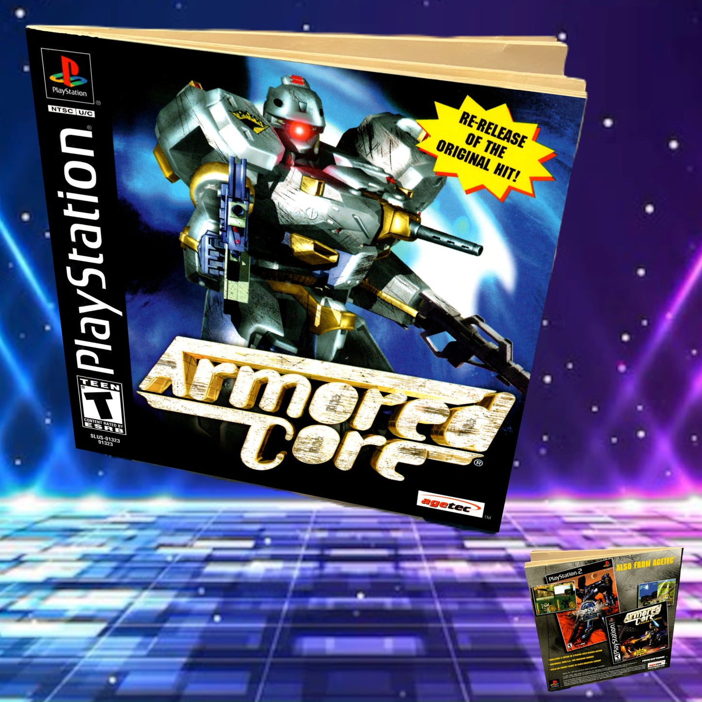 Armored Core Re-Release PS1 Custom Manual