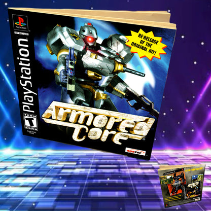 Armored Core Re-Release PS1 Custom Manual