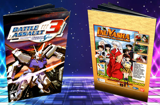 Battle Assualt 3 Featuring Gundam Seed PS2 Custom Manual